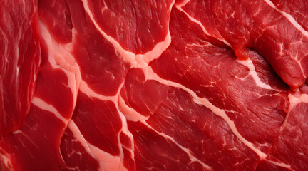 raw beef meat background, created by generative AI technology