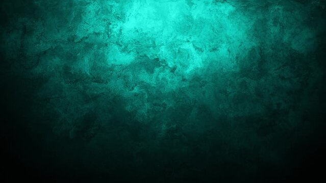abstract animated teal blue grunge backdrop, seamless loop, 4k uhd