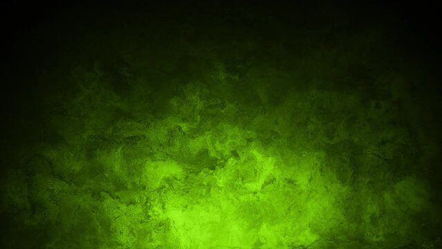 abstract animated green grunge backdrop, seamless loop, 4k uhd