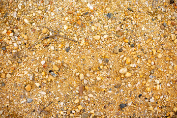 Sand und Kies Fläche Hintergrund