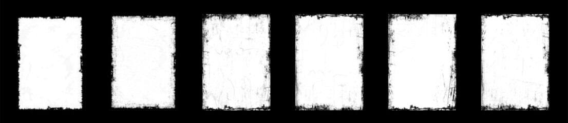 Rough, dirty, grainy, grungy paper texture. Old worn overlay distressed background.  Torn and crumpled pattern 