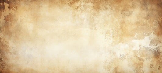 Abstract old aged weathered antique vintage retro paper texture background, with vignette - obrazy, fototapety, plakaty