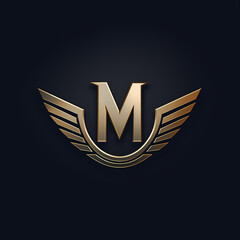 Letter M Logo - obrazy, fototapety, plakaty