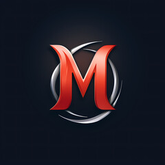 Letter M Logo - obrazy, fototapety, plakaty