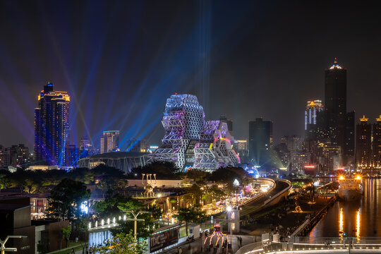 Kaohsiung Music Center at Night