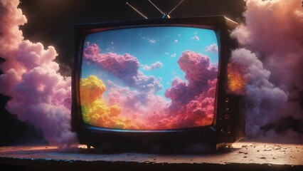 tv in the clouds