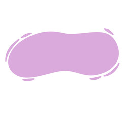 Shape Blob Blank Vector Illustration