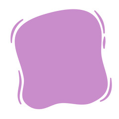 Shape Blob Blank Vector Illustration