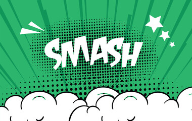 cool simple comic background design