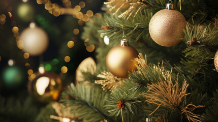 Christmas themed decorative background