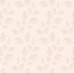 seamless pattern with leaves