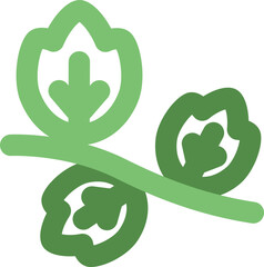 edible leaf icon
