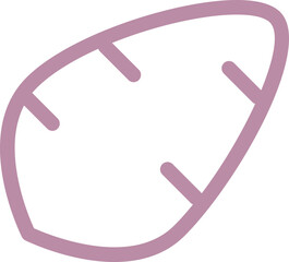 Sweet potato icon
