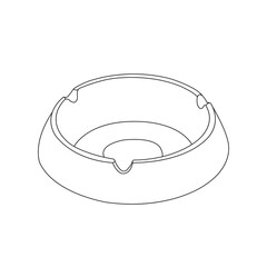 Cigarette Asthray icon