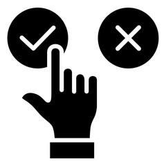 Decision Support Icon Element For Design