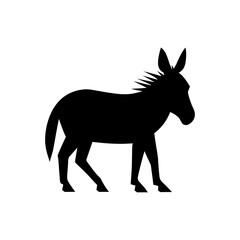 Donkey Icon - Simple Vector Illustration - Simple Vector Illustration