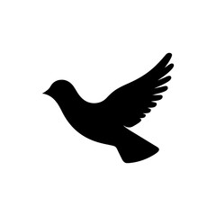 Dove Icon - Simple Vector Illustration - Simple Vector Illustration