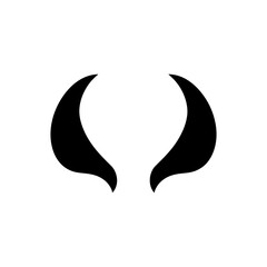 Horns Icon - Simple Vector Illustration