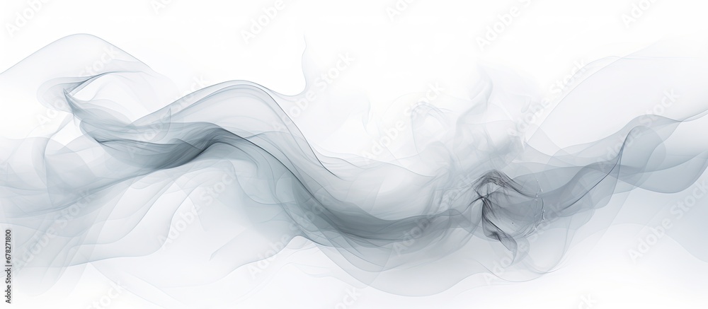 Poster in a serene white sky an isolated abstract pattern emerges exuding a mesmerizing beauty through its 