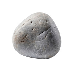 gray rock on a transparent background.