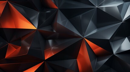 Fototapeta premium polygon and geometric pattern with triangles abstract background