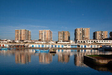 Obraz premium marina at night