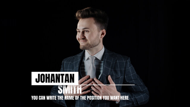 Modern Animated Lower Third Compatible with Abstract Videos