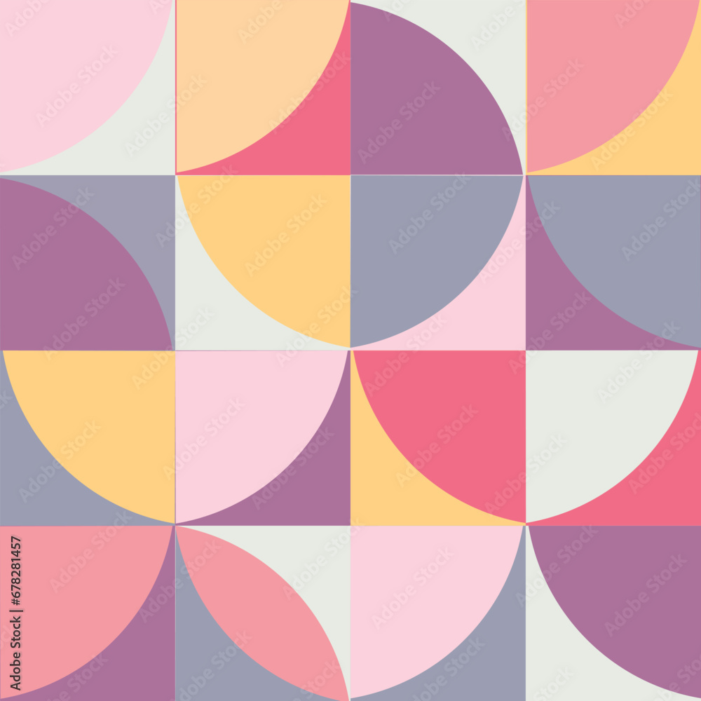 Poster modern geometric abstract pattern. design for fashion prints and backgrounds. ready to use for cloth