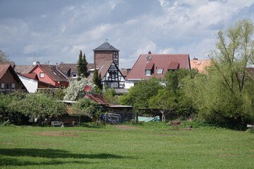 Altstadt von Dreieichenhain mit Obertor