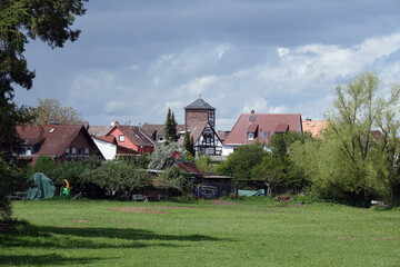 Altstadt von Dreieichenhain mit Obertor