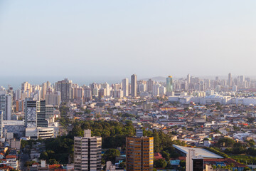 View of the city of Vila Velha in Espirito Santo.