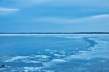 Frozen Lakeside Beauty