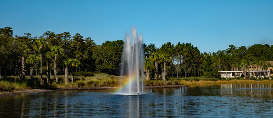 fountain in the park