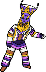 Phi ta khon Thai mask festival 