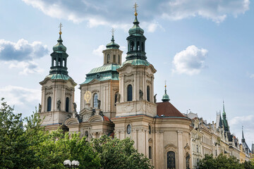 Saint Nicholas church, Prague, Czech republic, travel destination - 678301288