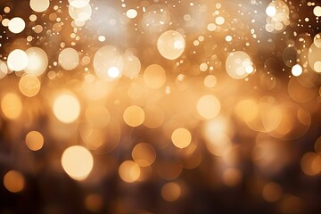 christmas background with baubles and snowflakes