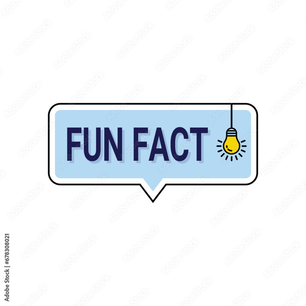 Poster did you know banner design. design template with message speech bubble and light bulb. vector illust