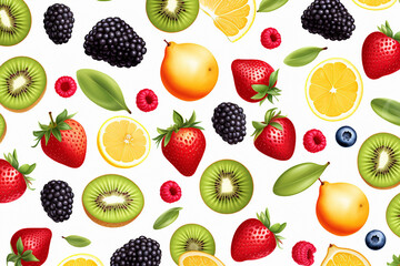 Fruits Pattern art