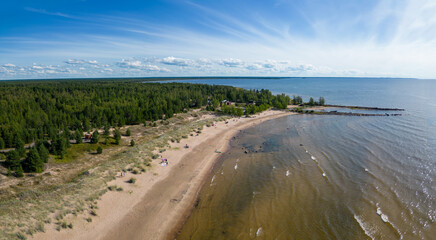 Tauvo beach between Raahe and Siikajoki, Finland