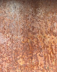Rostige Metall Fläche als Vintage Hintergrund