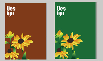 Abstract creative universal artistic templates. Suitable for poster, business card, invitation, flyer, banner, brochure, email header, post in social networks, advertising, events and page cover.