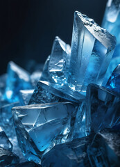 Frozen Ice texture background