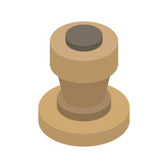 Isometric coffee tamper