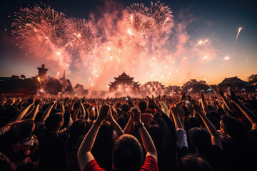 Fototapeta na wymiar Neujahr in China