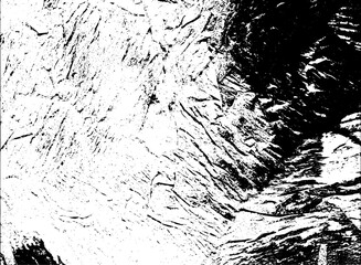 Rustic grunge vector texture with grain and stains. Abstract noise background. Weathered surface. Dirty and damaged. Detailed rough backdrop. Vector graphic illustration with transparent white. EPS10.