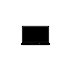 Laptop modern icon isolated on transparent background
