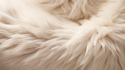 Intricate layers of abstract fur, with each strand blending seamlessly into a plush and inviting texture.