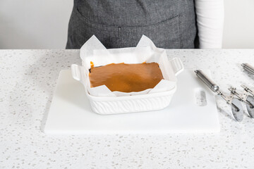 Caramel fudge