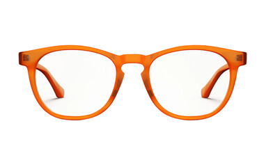 Transparent Brightgaze Glasses Isolated On a Clear Surface or PNG Transparent Background. - obrazy, fototapety, plakaty