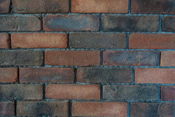 Colorful Fireplace Brick Background Photo, Boyabat Sinop, Turkiye (Turkey)
